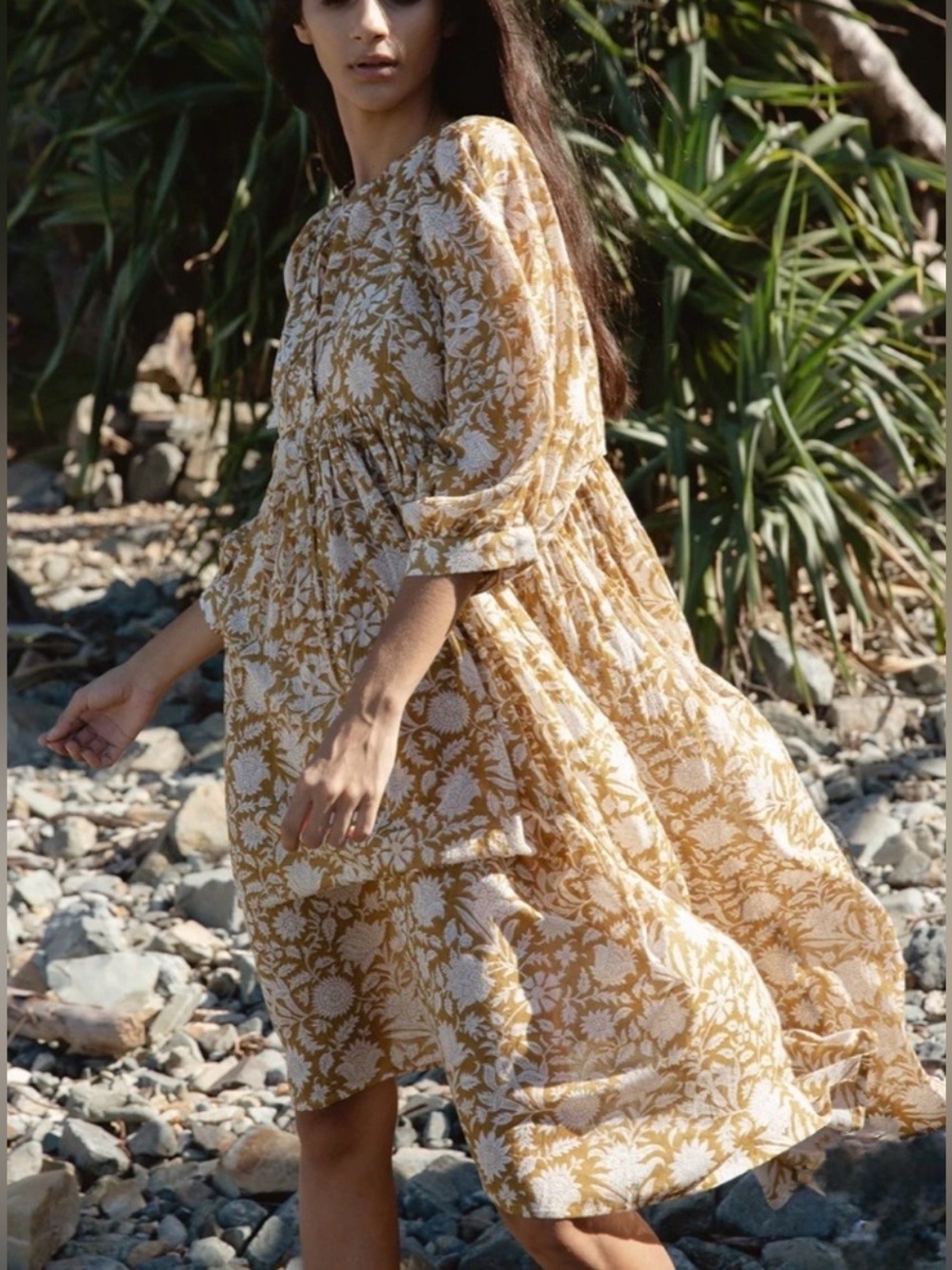 Daughters of India Kyra Midi Dress - Size: XS - Like New! Sold Out Color!